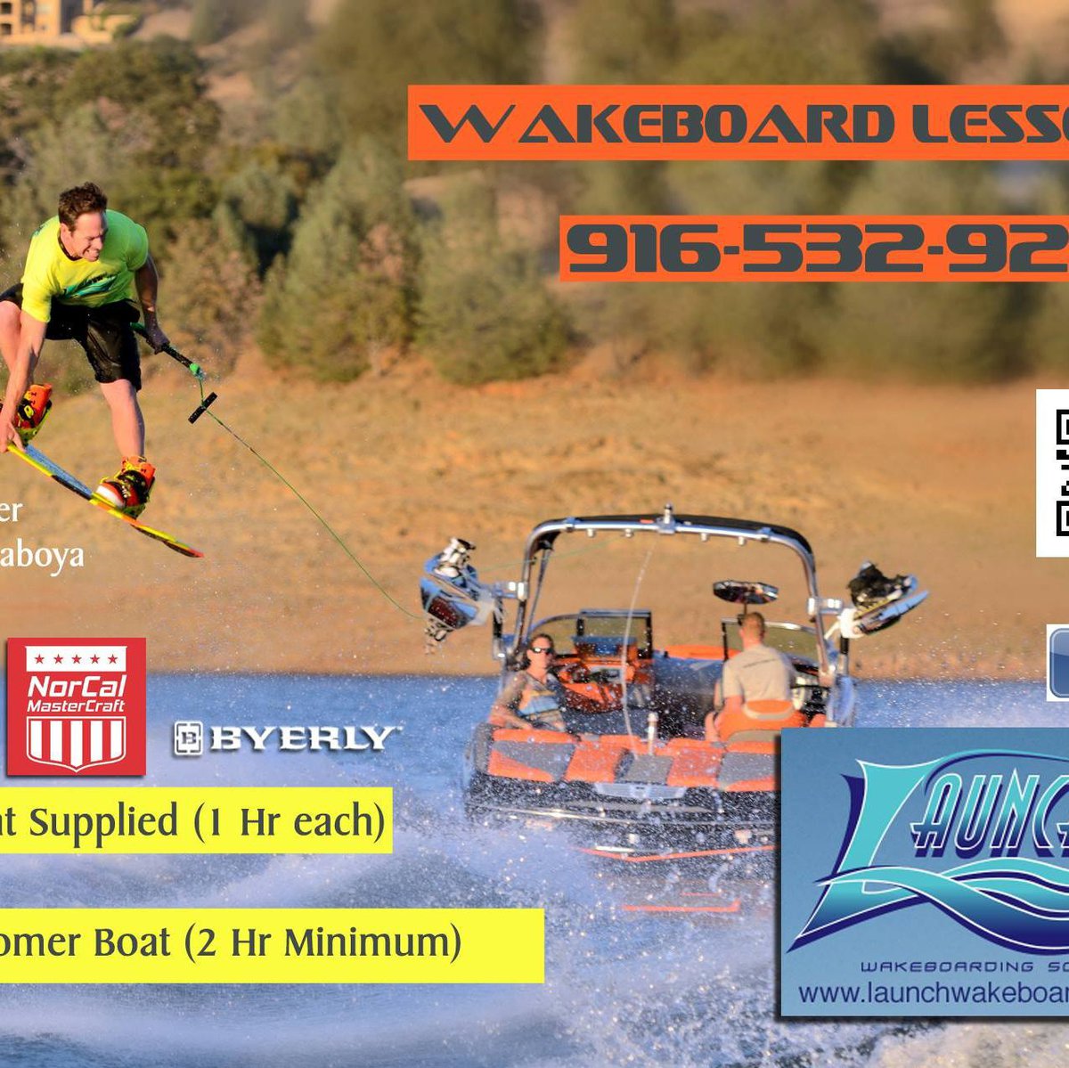 launch wakeboarding school